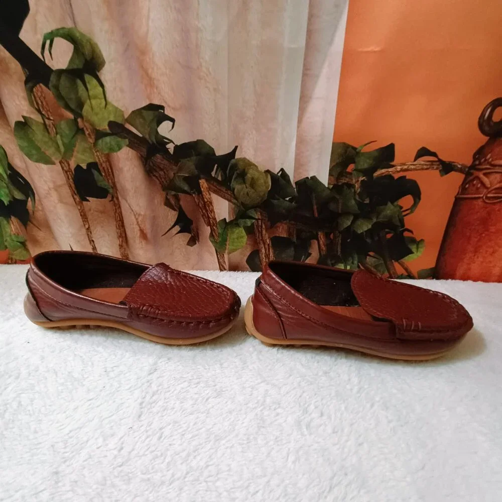 Bundle Shoes EU 27 Brown & Black Kids Loafers Moccasins